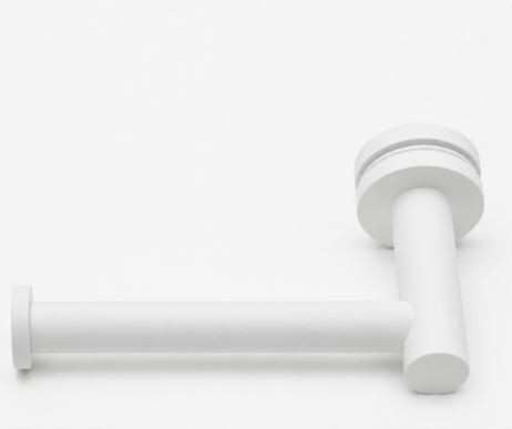 Toilet roll holder in Matt White